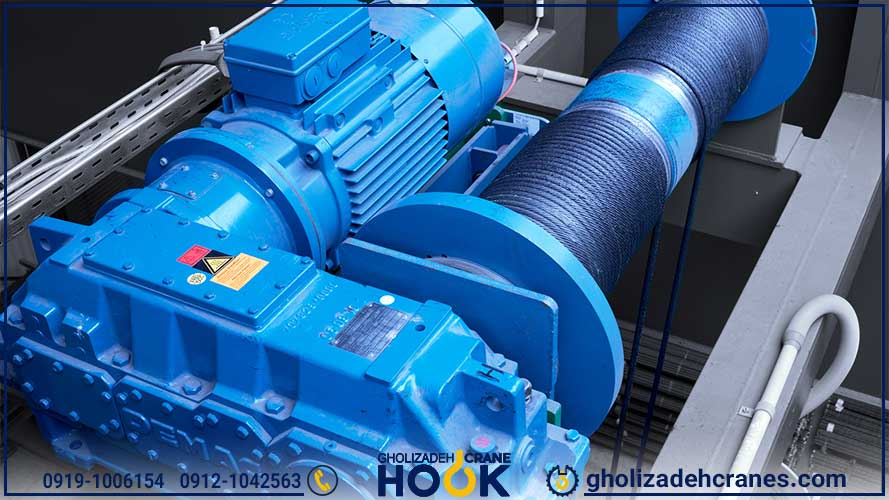 خرید جرثقیل دماگ Open winch – ظرفیت 20 و 36 تن