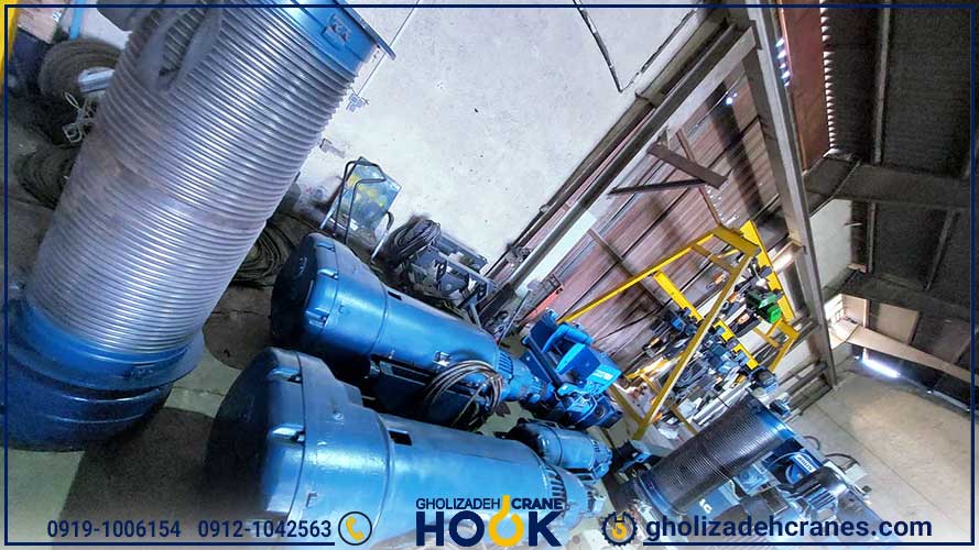 خرید جرثقیل دماگ Open winch – ظرفیت 20 و 36 تن