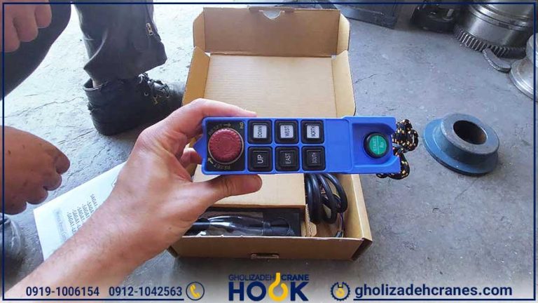 قیمت ریموت کنترل جرثقیل سقفی بی سیم و با سیم
