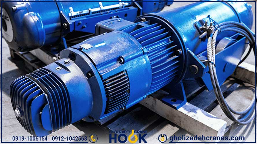 بالابر جرثقیل سقفی دماگ سری P و ظرفیت 3 و 5 تن – P600 P35