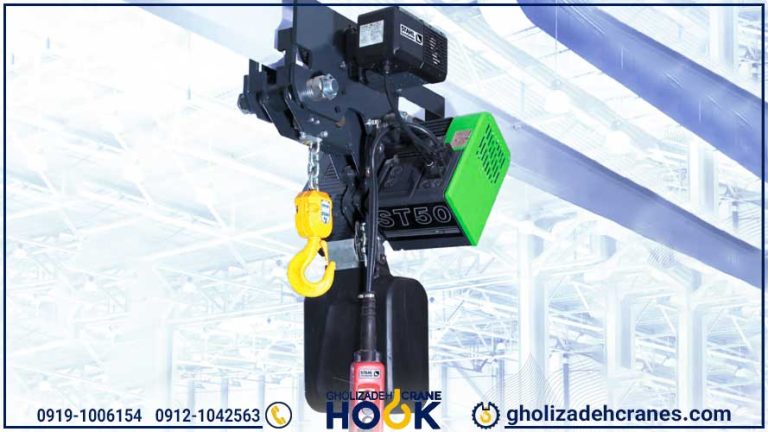 فروش بالابر برقی زنجیری چهارکاره دو سرعته 250 کیلوگرم تا 10 تن