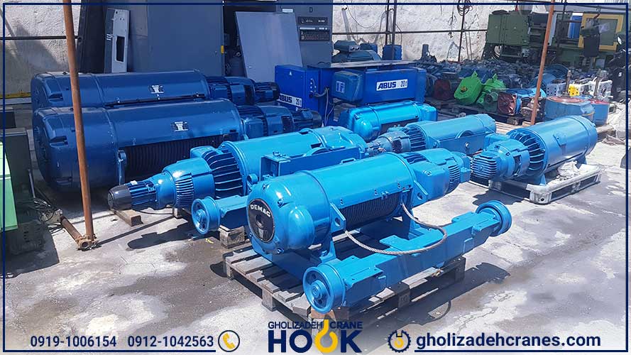 بالابر دماگ سری P ظرفیت  10 و 16 تن